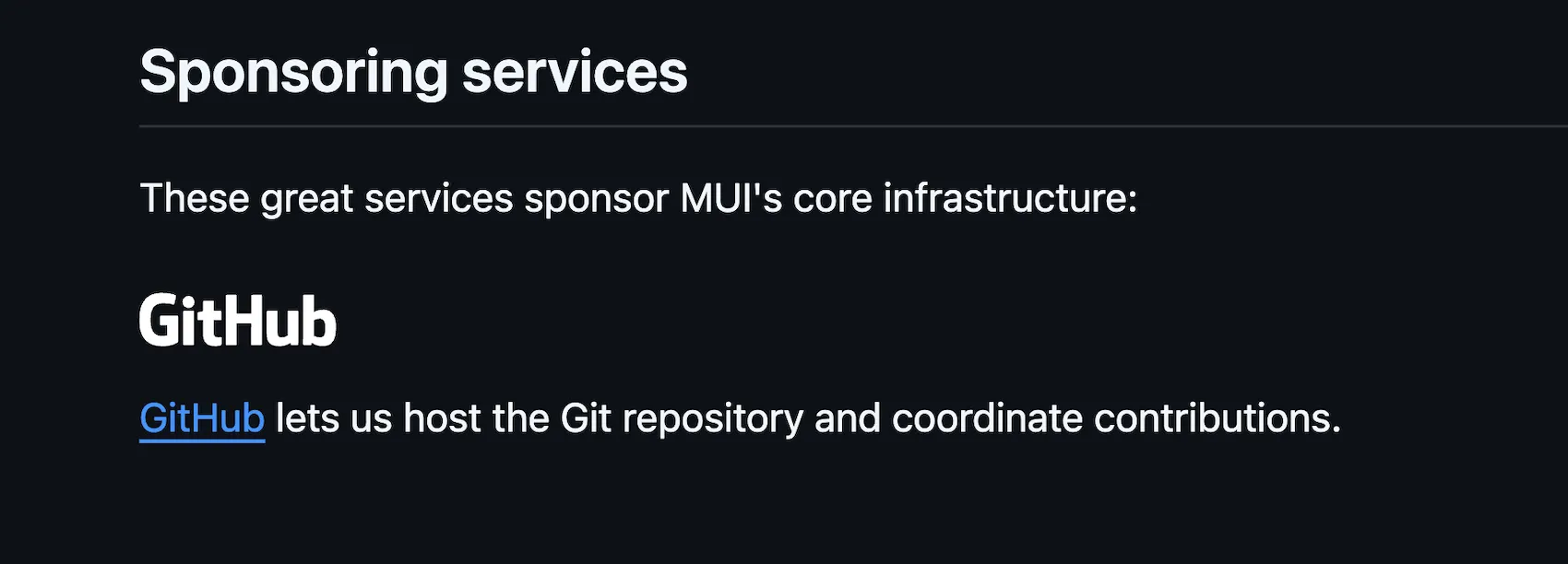 The GitHub logo in white on a dark background, easily readable.